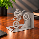 Escultura Motocross 3D